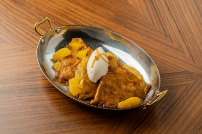 Crepe Suzette / Vanilla Ice Cream